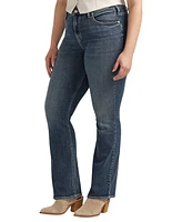 Silver Jeans Co. Plus Avery High Rise Slim Bootcut Luxe Stretch