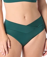 Coco Reef Women's Serene V-Waist Crossover Bikini Bottoms