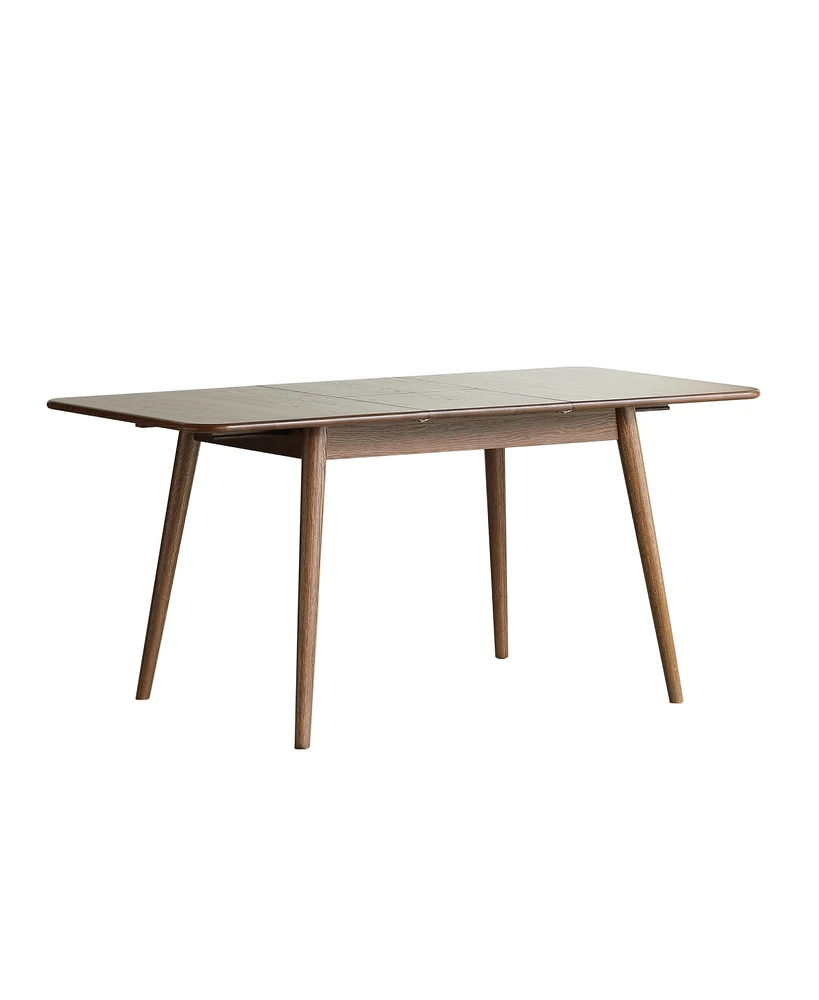 Simplie Fun 1.6M Solid Oak Telescopic Dining Table