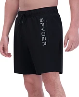 Spyder Men's Stretch 7" Swim Trunks with Compression Liner