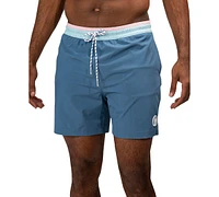 Chubbies Men's The Gravel Roads Quick-Dry 5-1/2" Swim Trunks with Boxer-Brief Liner