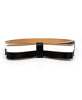 kate spade new york Women's 19mm Double Leather Bow Belt