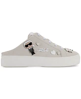 Karl Lagerfeld Paris Women's Cambria Embellished Slip-On Sneakers