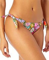 Salt + Cove Juniors' Printed Side-Tie Bikini Bottoms, Created for Macy's