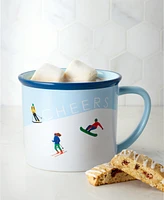 The Cellar Cheers Graphic Ski Mug