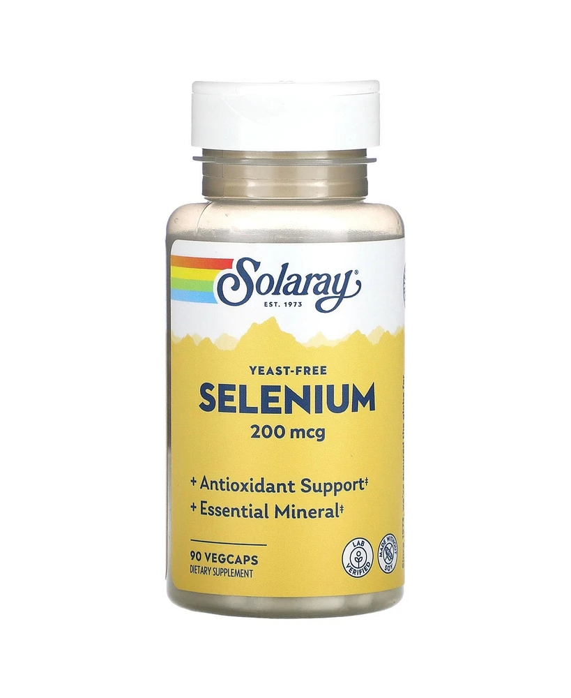 Solaray Selenium 200 mcg - 90 VegCaps