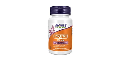 Now Foods 7-Keto, 100 mg, 60 Veg Caps
