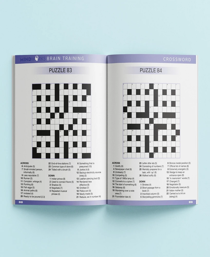 Mindworks - Crossword Puzzles Puzzle Book