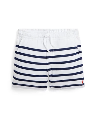 Polo Ralph Lauren Toddler and Little Boys Striped Spa Terry Drawstring Shorts