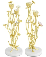 Michael Aram Wildflowers Candle Holders, Set of 2