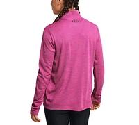 Under Armour Women's Twist Tech Half-Zip Logo Top