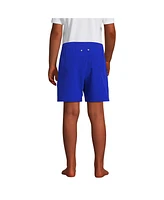 Lands' End Boys Slim Active Stretch Swim Trunks