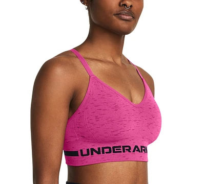 Under Armour Women's Ua Seamless Cross-Back Low Impact Sports Bra