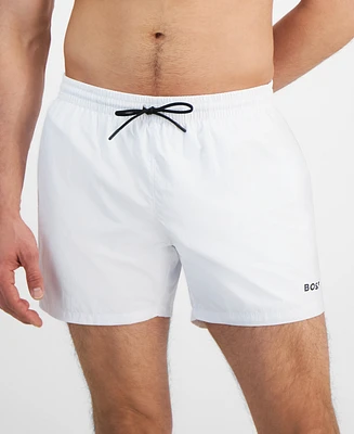 Boss by Hugo Men's Lee Drawstring 5.3" Swim Trunks, Created for Macy's