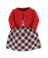 Hudson Baby Toddler Girls Hudson Quilted Cardigan and Dress