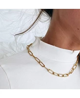 Ellie Vail Carla Paper Clip Chain Necklace