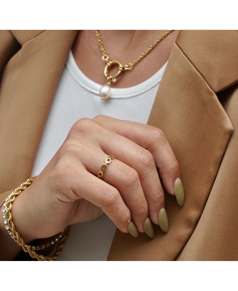 Ellie Vail Billy Dainty Chain Ring