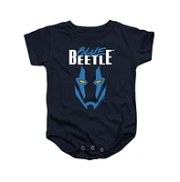 Blue Beetle Baby Girls Mask Snapsuit