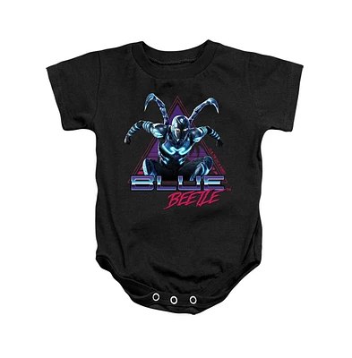 Blue Beetle Baby Girls Leaping Triangle Snapsuit