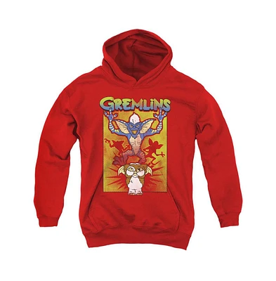 Gremlins Boys Youth Be Afraid Pull Over Hoodie / Hooded Sweatshirt