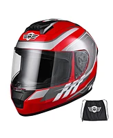 Ahr Run-F3 Full Face Motorcycle Helmet Dot Approved Street Bike Motocross Xxl