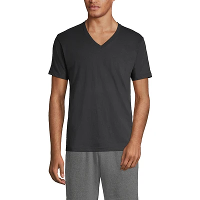 Lands' End Men's V-Neck Undershirt 3 Pack