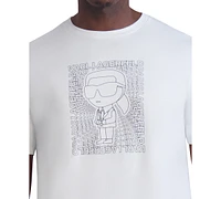 Karl Lagerfeld Paris Men's Cotton Graphic T-Shirt