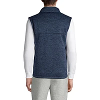 Lands' End Men's Sweater Fleece Vest