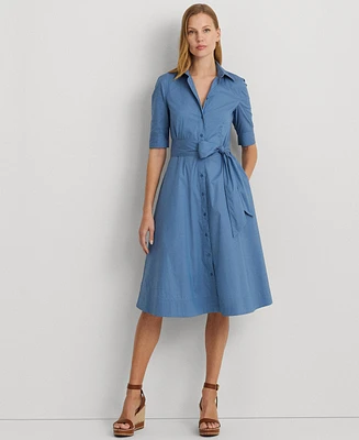 Lauren Ralph Cotton Shirtdress