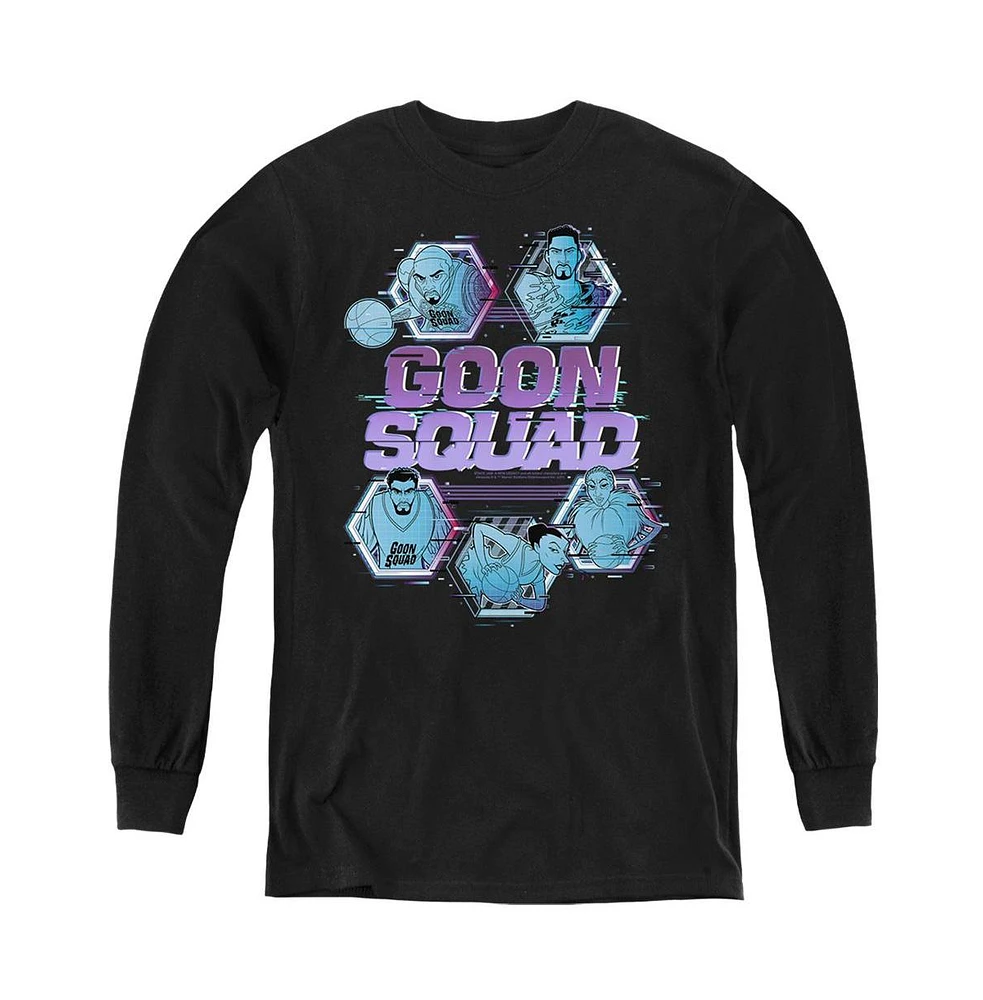 Space Jam 2 Boys Youth Goon Squad Tech Long Sleeve Sweatshirt