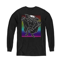 Gremlins Boys Youth Cool Gradient Long Sleeve Sweatshirt