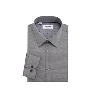 Duchamp London Men's Fancy Dot Dress Shirt