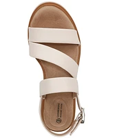 Giani Bernini Women's Cessey Memory Foam Flatform Wedge Sandals, Created for Macy's