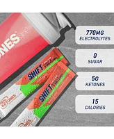 Real Ketones Shift Watermelon Exogenous D Bhb + Keto Electrolyte Powder, 30 Drink Mix Packets for Rapid Ketosis