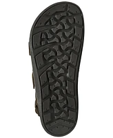 Birkenstock Men's Milano Crosstown Waxy Leather Two Strap Sandals from Finish Line