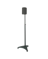 Sanus EFSat Height-Adjustable Stands for Satellite Speakers - Pair (Black)