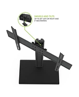 Kanto TTS100 Adjustable Table Top Tv Mount with Integrated Cable Management for 37" - 65" Tv