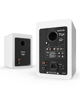 Kanto Tuk Premium Powered Bookshelf Speakers with Headphone Out, Usb Dac, Dedicated Phono Pre-amp, & Bluetooth - Pair