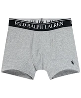 Polo Ralph Lauren Big Boys Cotton Stretch Boxer Briefs 3-Pack