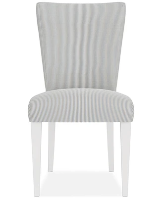 Catriona Striped Upholstered Side Chair