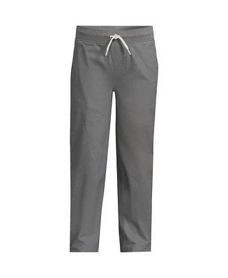 Lands' End Boys Husky Iron Knee Pull On Pants