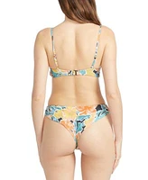 Volcom Juniors Take It Easy Bikini Top Cheeky Bikini Bottoms