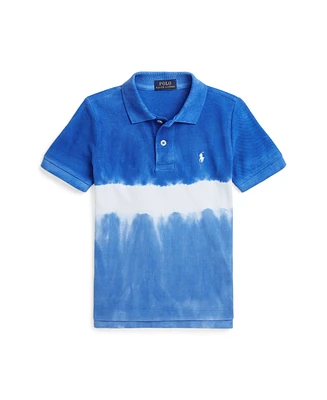 Polo Ralph Lauren Toddler and Little Boys Tie-Dye Cotton Mesh Shirt