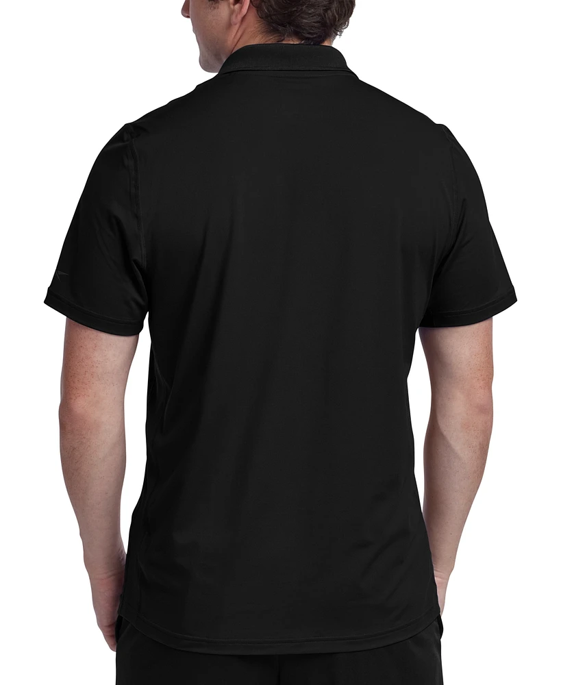 Reebok Men's Short Sleeve Performance Training Polo Shirt