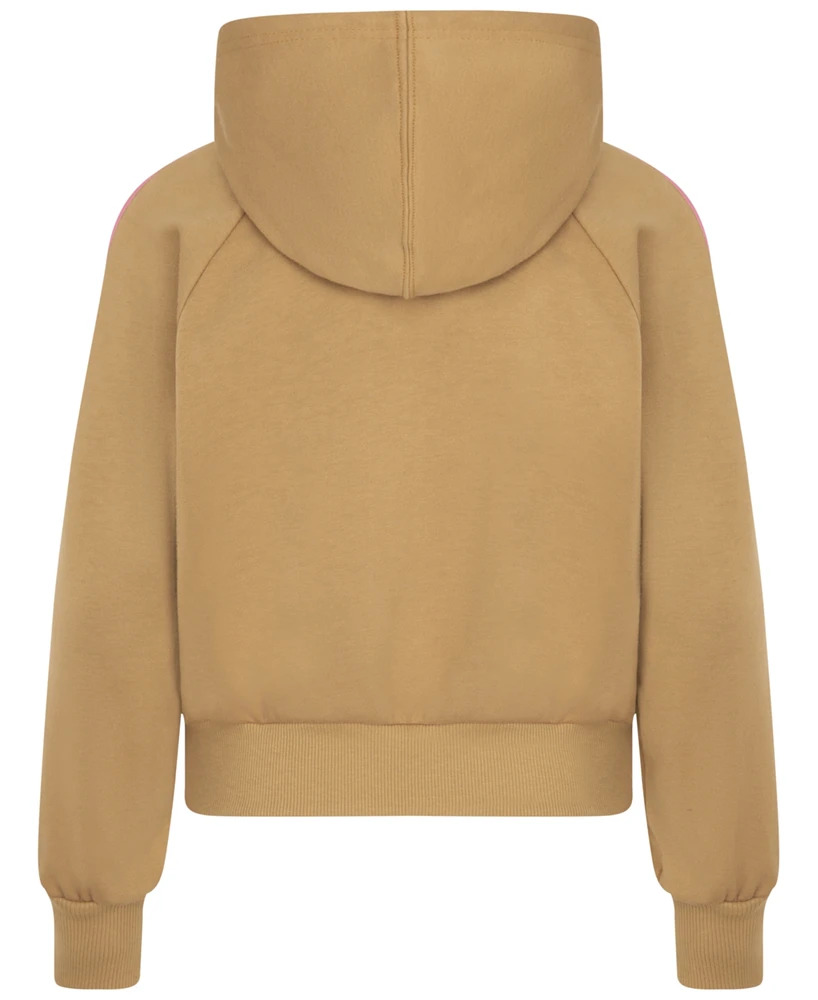 Converse Girls Half Zip Boxy Utility Hoodie