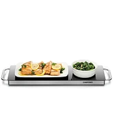 Chefman Electric Warming Tray with 23"x8" Tempered Glass Top