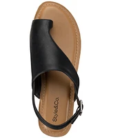 Style & Co Women's Bowiee Slingback Flat Sandals, Created for Macy's