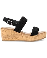 Style & Co Women's Madenaa Woven Platform Wedge Sandals, Created for Macy's