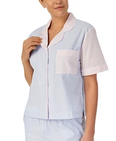 Sanctuary Women's 2-Pc. Cotton Boxer Pajamas Set