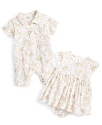 First Impressions Baby Botanical Print Sunsuits Created For Macys
